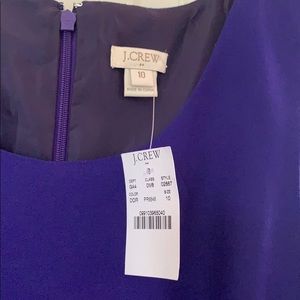 NWT J Crew dress size 10 royal blue